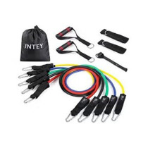 Intey Resistance Band Set Exercise Bands For Resistance Training Physical Therapy Workouts Set Of 5, 20cm