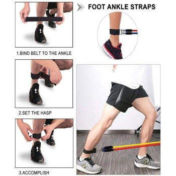 Intey Resistance Band Set Exercise Bands For Resistance Training Physical Therapy Workouts Set Of 5, 20cm