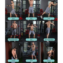 Intey Resistance Band Set Exercise Bands For Resistance Training Physical Therapy Workouts Set Of 5, 20cm