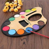 Alisun Artist Palette With Water Colors Set, Multicolour