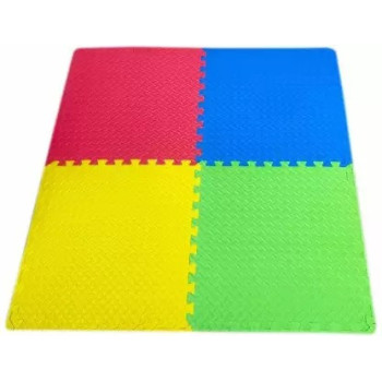4-Piece Puzzle Foam Mat Set 18807T25, 1Meter