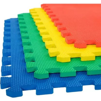 4-Piece Puzzle Foam Mat Set 18807T25, 1Meter