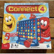 Connect 4 Game For Kids Ages 5 and Up, Portable Game for 2 Players, Travel Game for Kids, Multicolor