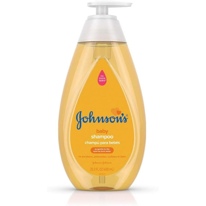 Johnson'S No More Tears Baby Shampoo, 600 ml