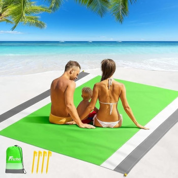 Sand Proof Beach Mat, Green Colour