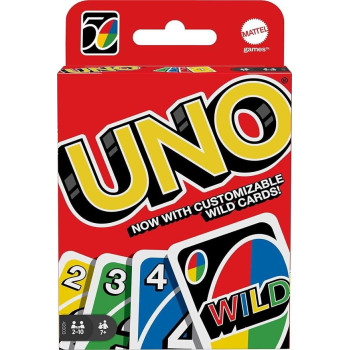 Uno Card Game 42003 For 7 Yrs And Above, Multicolour