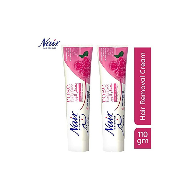 Nair Hair Removal Cream Rose, 110Grams