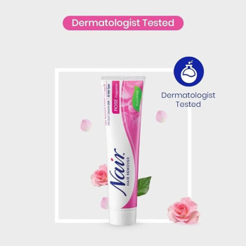 Nair Hair Removal Cream Rose, 110Grams
