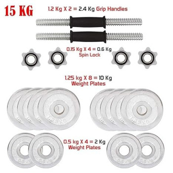 Cap Barbell 2-Piece Dumbbell Set, 15 Kg