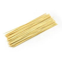 Metalte x 100-Piece Skewer Set Beige Colour, 30cm