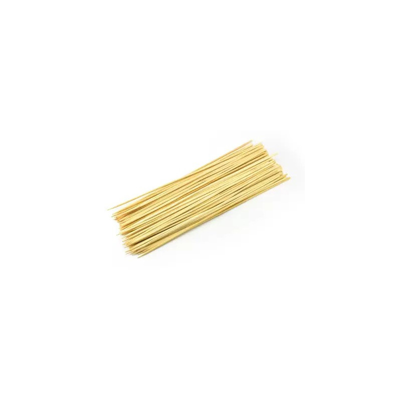 Metalte x 100-Piece Skewer Set Beige Colour, 30cm
