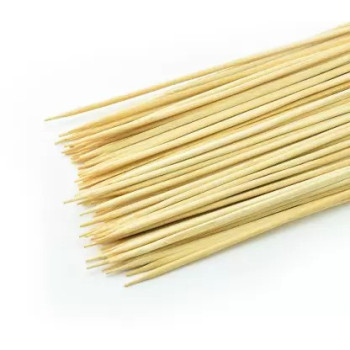 Metalte x 100-Piece Skewer Set Beige Colour, 30cm