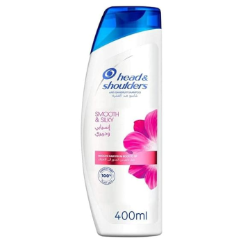 Head And Shoulders Smooth And Silky Anti Dandruff Shampoo, 400 ml
