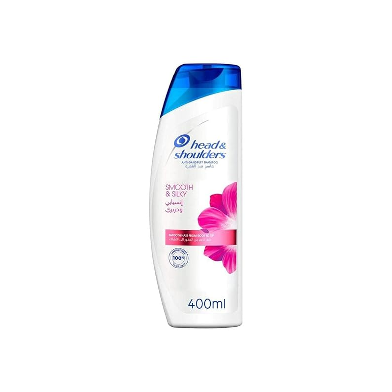 Head And Shoulders Smooth And Silky Anti Dandruff Shampoo, 400 ml