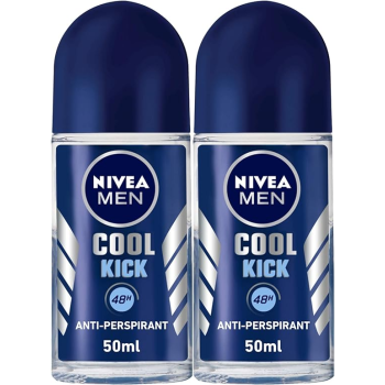 Nivea Cool Kick Deodorant Fresh Scent Roll On, 50 ml