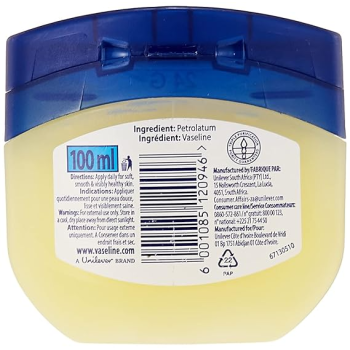 Vaseline 1 Blueseal Pure Petroleum Jelly Original Multicolour, 100 ml