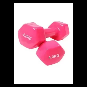 2-Piece Dumbbells Set, Pink...