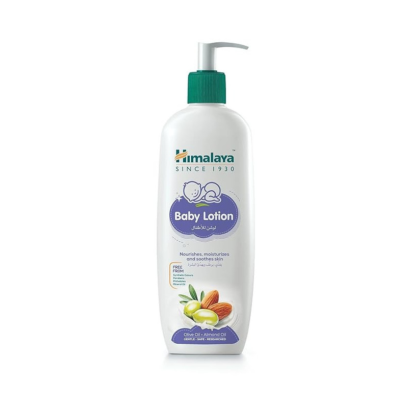 Himalaya Baby Lotion With Olive And Almond Oil, Gentle