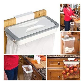 Attach A Trash The Hanging Trash Bag Holder, Multicolour
