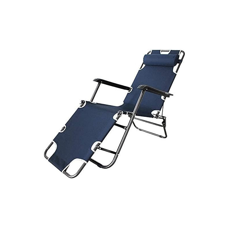 2-In-1 Foldable Camping Chair, Beige Colour