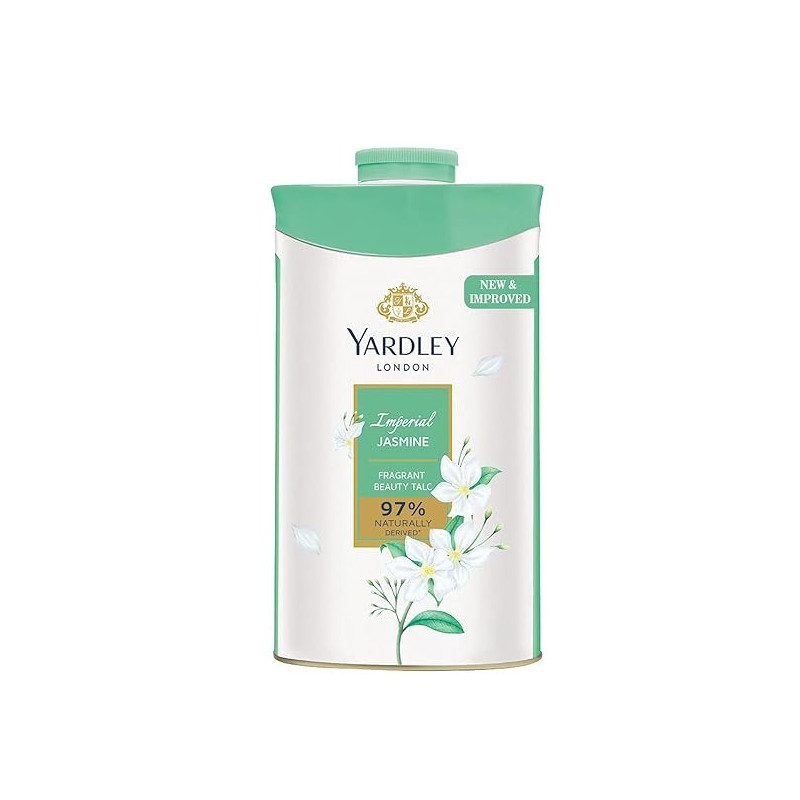 Yardley Jasmine Perfumed Talc Powder, 125Grams