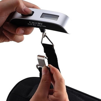 Homeking Digital Luggage Scale, Silver Colour