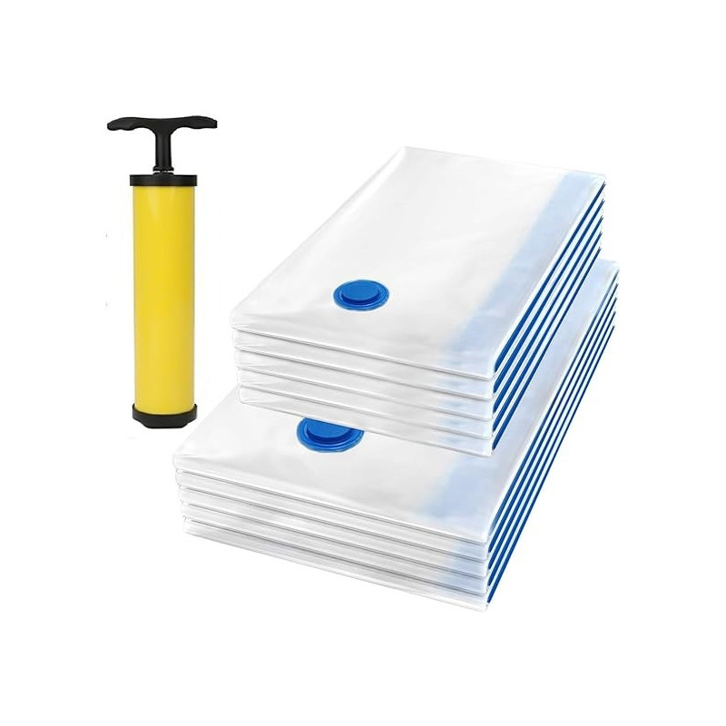 Trago Pack Of 3 Vacuum Storage Bag Clear Colour, 50 x 60cm