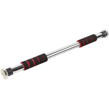 Door Iron Bar, Silver/Orange/Black For Home, Gym, Fitness, Exercise For Men And Women