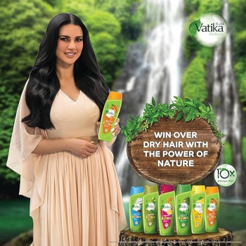Vatika Moisture Treatment Shampoo-Twin Pack, 400 ml