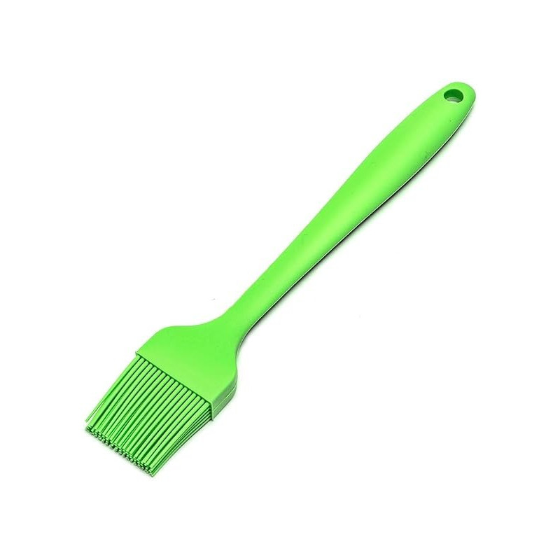 Silicone Grilling Oil Brush Green Colour, 22 x 1 x 4cm