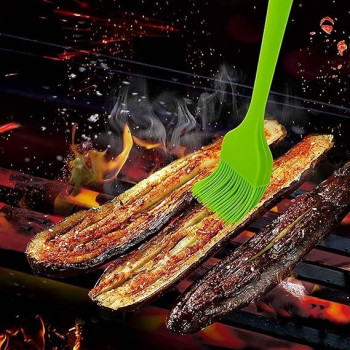 Silicone Grilling Oil Brush Green Colour, 22 x 1 x 4cm