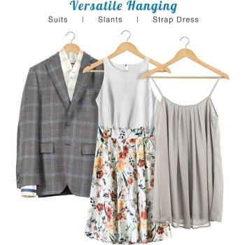 Wooden Hanger Set-3 Pcs, Beige Colour