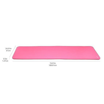 Yoga Pilates Mats 71 Inch, Pink Colour
