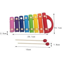 Hy Mini Musicians Xylophone, Multicolour For 3+ Years