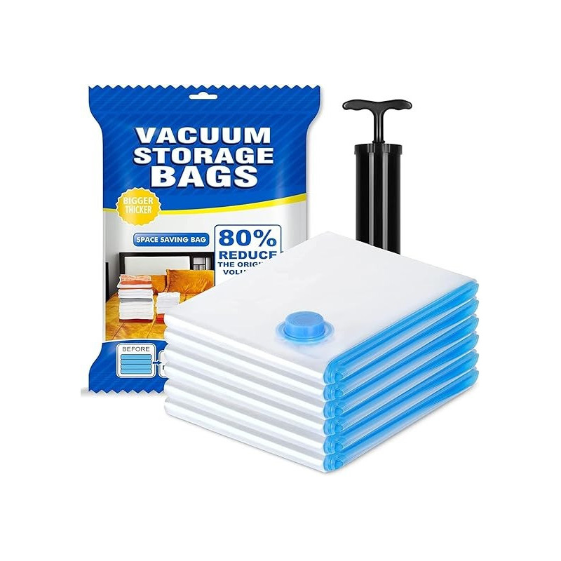 Vacuum Compression Storage Bag Clear Colour, 30 x 3 x 20cm