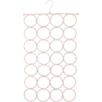 Scarf Hanger, 24 Hole Multicolour