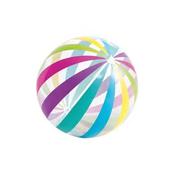 Intex Jumbo Ball 42 Inch, Rainbow Beach Balls For Swimming At The Pool