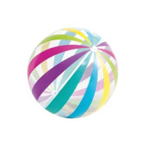 Intex Jumbo Ball 42 Inch, Rainbow Beach Balls For Swimming At The Pool