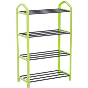 Aluminum Shoe Rack, Sr-604, Green Colour