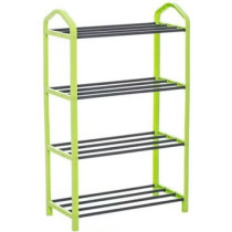 Aluminum Shoe Rack, Sr-604, Green Colour