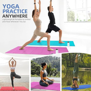 Pro-Form Wear-Resistant Yoga Mat, Blue Colour