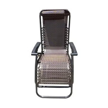 Multipurpose Foldable Chair, Black/Brown Colour