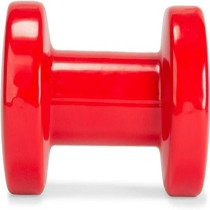 2-Piece Double Dumbbells, Red Colour, 3 Kg Each