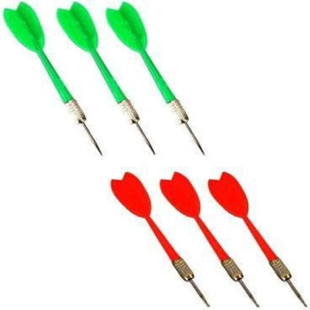 Dart Board-17 Inch, Indoor And Outdoor Magnetic Dartboard Kit with 6 Soft Darts Ideal For Playing Boys And Girls