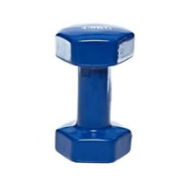 1-Piece Tasheng Eric Hexagonal Iron Dumbbell, Blue Colour, 4 Kg