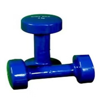 Set Of 2 Fitness Dumbbells, Blue Colour, 4 Kg Each