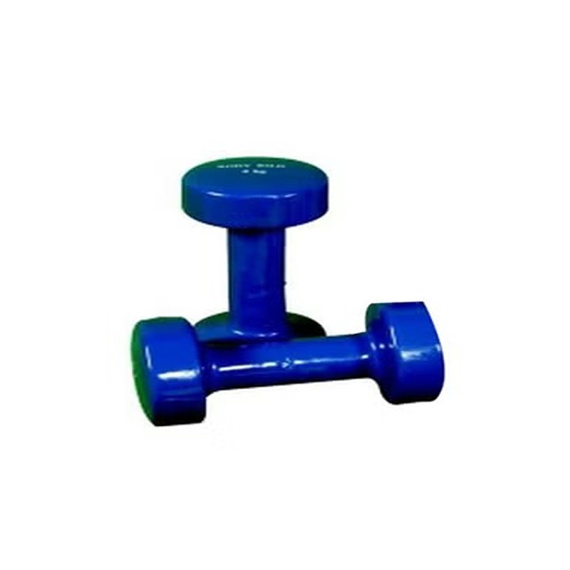 Set Of 2 Fitness Dumbbells, Blue Colour, 4 Kg Each