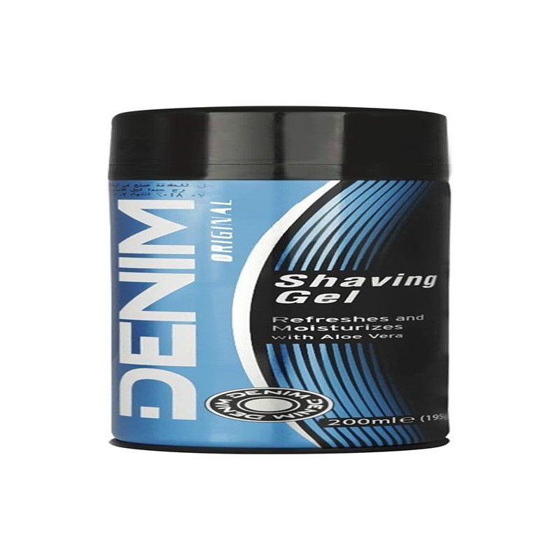 Denim Original Shaving Gel, 200 ml