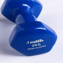 1-Piece Weight Lifting Dumbbells, Blue Colour, 2 Kg