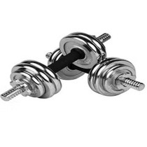 2-Piece Integrated Weight Dumbbell Kit, 15 Kg